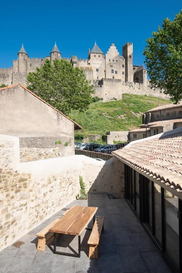 La Terrasse De La Tour Pinte. Carcassonne Exterior foto